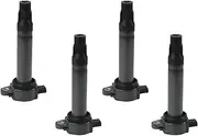 4PCS Ignition Coil Spark Plugs 4606824AB 4606824AC Compatible For Dodge Journey & Jeep Compass 2L 2.4L UF557 Car Accessories