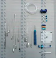 Liposuction Fat Graft Luer lock Cannula Set Cosmetic Plastic Lipo Fat Removal