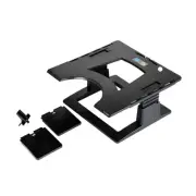 3M Ergonomic Notebook Computer Stand, Black