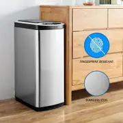50L Kitchen Touchless Infrared Motion Sensor Bin Anti Rust Good Sealing No Smell Easy To Clean