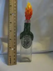 *SALE* Dragon Fire Glass Bottle Potion Spell Witch Cupboard Oddity Sideshow Gaff