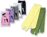 重光商事(Shigemitsu Shoji) 08-041 Tabi, Yellow, One Size Fits Most