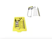 3 Way Blade Hand DIY Mini Tool Kits 6 Blades Magic Saw Set Kit 18 - 24 cm