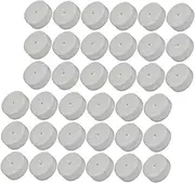 Healvian 1000Pcs Foam Earring Backs Soft Cushion Stopper Pads for Hook Earrings Durable Shock Absorption White Jewelry Protection
