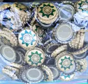 Lot of 200 Brand NEW Bottle Caps for Home brewing Beer Soda Pop top FREE SHIP