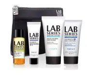 Lab Series Age Rescue+Face,Day Rescue Defence Lotion,Face Wash,Grooming Oil Set
