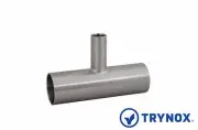 Biopharm Sanitary Stainless Steel 316L 1 1/2'' x 3/4'' BPE Reducer Tee Trynox