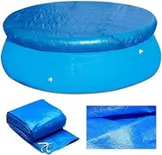 Round Pool Covers for 6ft (72 inch) Round Easy Set Inflatable Swimming Pools,Durable PE Tarpaulin Dust Proof Rain Proof Garden Outdoor Paddling Family Above Ground Round Pools Covers