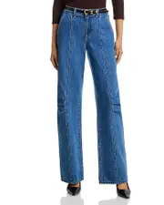 L'Agence Zara High Rise Rodeo Jeans in Memphis