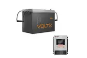 VoltX 12V 200Ah Lithium Battery + 30A DC to DC LiFePO4 Battery Charger Bluetooth
