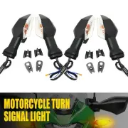 4x Motorcycle Turn Signals Running Light Amber For KAWASAKI NINJA 1000 650 250 A