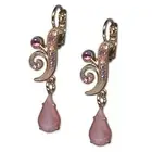 Earrings by Mariana Woman Lovely Rose and Opal Swarovski Crystals