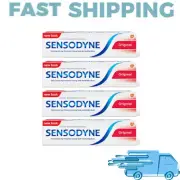 4X Sensodyne Original Toothpaste for Sensitive Teeth 75 ml