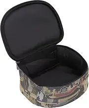 FLEXMAN Fishing Reel Case, 22 X 10 X 17cm Portable Fish Reel Protective Case 600D Oxford Cloth Fishing Tackle Organizer Storage Bag with Zippered for Reels, Lures, Hooks, Line