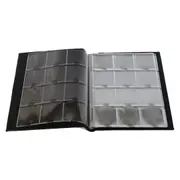 Coin Collection Book Australia Holder Album Staple Cardboard Flips 2" X2" Inches Clear Window Collectors Collector Australian Stock 120 Pockets 1X