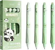 Gel Erasable Pens,Note Taking Rollerball Pens | Portable Stationery Supplies, Set of 4 Note Taking Writing Tools for Home School