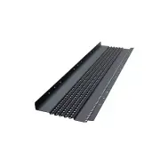 Raptor Gutter Guard – 48 FT. (Nominal) Black All-Aluminum Gutter Guard Kit