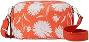 [Kate Spade New York] Jae Wild Blossom Camera Bag, Orange, White