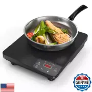 Nafewin Portable Induction Cooktop 1800W,110V Single Burner Induction Burner