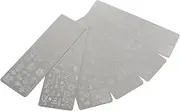 Nail Stamper Templates 6pcs Christmas Nail Nail Stampers Stencils for Salon Use