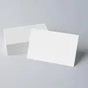 A6 Plain Postcards 300gsm 4 x 6 Inches Blank Postcards Pack 50 Plain White Cards for Schools, Business, Multi Purpose Cards Papa Prints