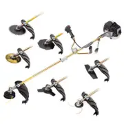 NNEMB 65CC Brushcutter Whipper Snipper Trimmer Brush Cutter Multi Pole Tool