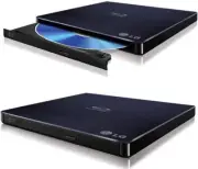 LG BP50NB40 8x Ultra Slim Portable External USB Blu-Ray Drive Burner - M Disc Si