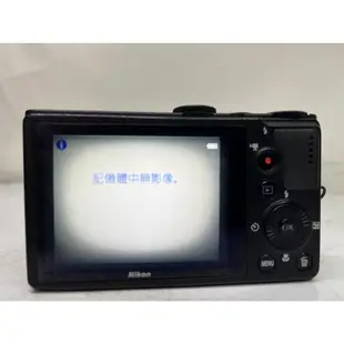 【蝦米二店】二手 Nikon CoolPix P310 數位相機 相機 原廠盒裝(螢幕暗角) A