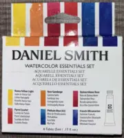 Daniel Smith Extra Fine 6 pack 5ml Paint Tubes Watercolor Essentials Set NEW