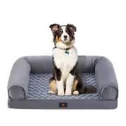 Petzly Dog Bed Memory Foam Calming Bed Orthopedic Sofa Washable Removable X Large