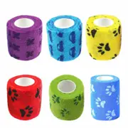 Self-Adhesive Cohesive Pet Wrap Bandage Animals Vet Wrap Nonwovens First Tapes
