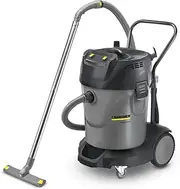 Karcher NT 70/2 Wet & Dry Vacuum Cleaner – 70L Capacity, Twin Motors, 2400W, Heavy-Duty Industrial Use, Drain Hose, 10m Cord, Accessory Storage