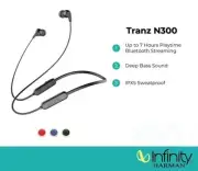 Infinity by Harman Tranz N300 Wireless Bluetooth in Earphone Neckband with Mic