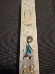 Authentic Pandora Slipper Glass Silver Charm + Yara Perfume