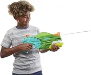 Nerf Super Soaker - DinoSquad - Dino-Soak Water Blaster - Dinosaur Design - Pump-Action Soakage for Summer Water Games - Toys for Kids - F0496 - Ages 6+
