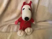 Whitman's Mini Plush Snoopy Devil Peanuts Stuffed Animal Valentine Christmas