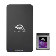 OWC 325GB Atlas Ultra CFExpress 20 Type B Card with CFExpress Reader Bundle