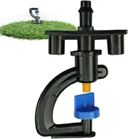 Small Sprinkler Heads - High Pressure Sprinkler Nozzles, Garden Sprinklers for Lawn | Versatile G-type Refraction, Rotating Sprinkler Nozzle, Lawn Watering System for Even Watering