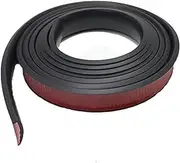 AUTOXBERT 3M/10Ft Fender Flare Rubber Seal L Shape Fender Flares Edge Trim Door Edge Molding Kit Arches Extension Protector for Car and Truck Wheel Wells