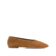 [Staud] Staud Suede Ballet Flats 36 IT BROWN