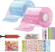 Air Bubble Removal Kit - Nano Double Sided Tape for Bubbles | Nano Tape Bubbles Craft Kit, Nano Tape Bubbles kitt for Kids, Nano Tape Creative Water Ball Craft Kits for Kids Girls Boys Adults