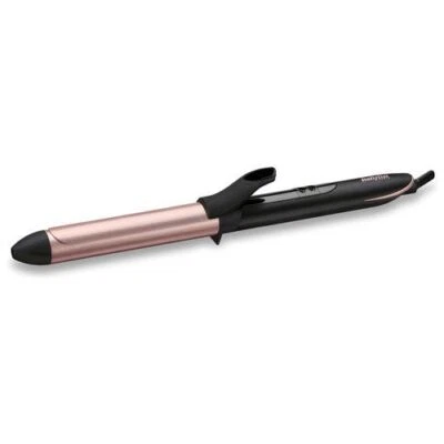 924644 Curling Iron Babyliss C451E Quartz Ceramic Curling Tong Rose And Blac