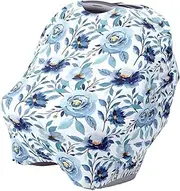 Kaxenig Car Seat Cover for Baby, Breathable Nursing Cover, Car Seat Cover, Car Seat Canopy, Pram Cover for the Sun, Breathable Privacy Nursing Cover for Mothers