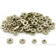 Clock Nuts Clockmakers Mantle Nickel 8 Day Repair Parts