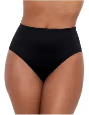 [Miraclesuit Swim] Separates Full Coverage Shaping Bikini Bottoms in Black