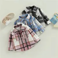 在飛比找ETMall東森購物網優惠-Kid Baby Boy Girl Cotton Plaid