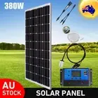 12V 380W Solar Panel Mono Fixed Caravan Camping Power Battery Charging Power USB