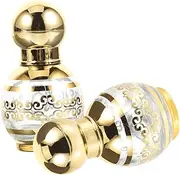 PLAFOPE X Ml Essential Oil Roller Bottles Travel-sized Refillable Perfume Containers Glass Roll Bottles for Aromatherapy