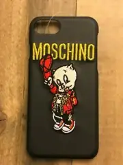 SS19 Moschino Couture Jeremy Scott Looney Porky Pig CASE FOR iPhone 6 / 7 / 8