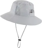 [Magracy] Toddler Kids UPF 50+ Sun Hat Water Repellent Ponytail Bucket Hat for Girls